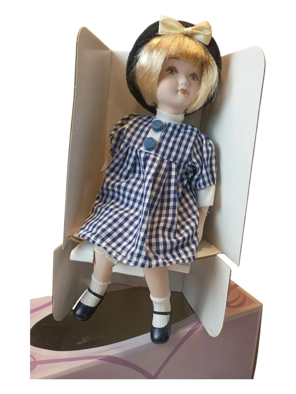 #6016 Linda & Don Paulino Full Porcelain Collectible Doll